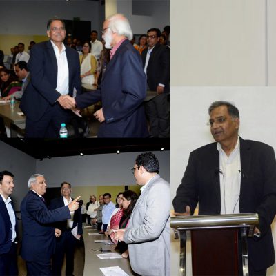 Mr. Satish Mehta, Chairman of Gennova Biopharmaceuticals Ltd., welcoming dignitaries